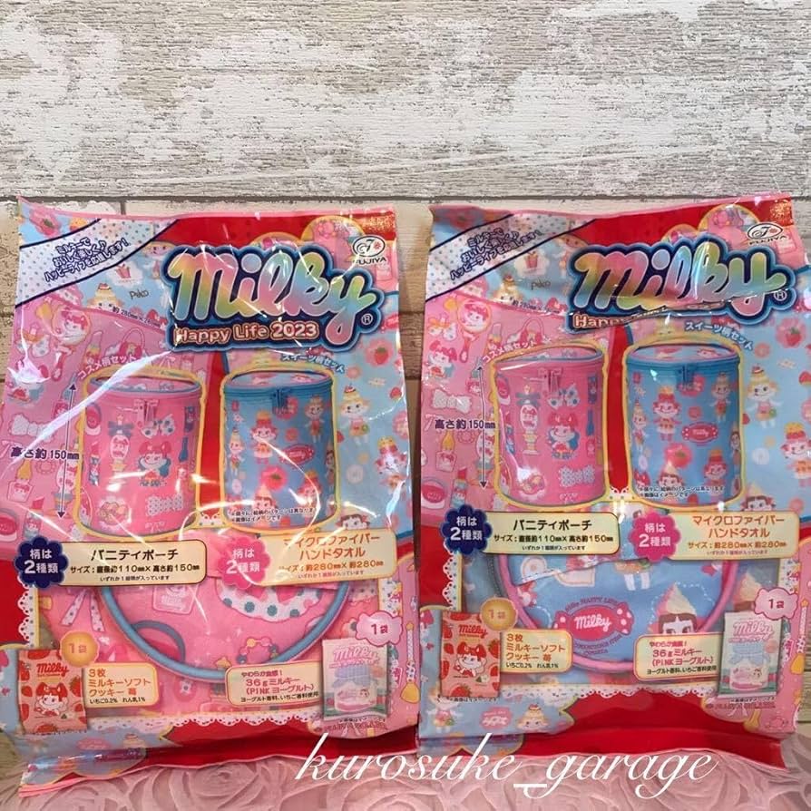 Amazon.co.jp: 不二家ペコちゃんミルキーHappy Life 20232種